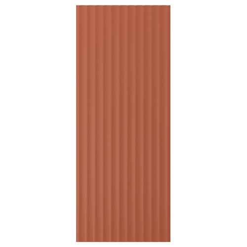 IKEA - TERRSJÖ, door, red-brown wave pattern, 40x100 cm