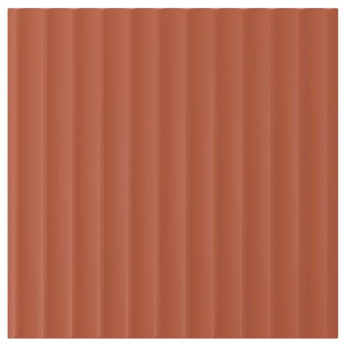 IKEA - TERRSJÖ, door, red-brown wave pattern, 40x40 cm