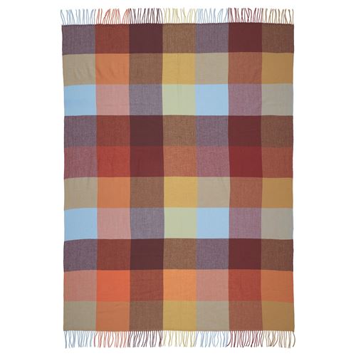 IKEA - FLIKHAGTORN, throw, multicolour, 120x160 cm