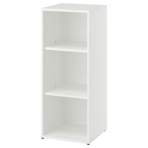 IKEA - LASTARE, LASTARE open storage unit, white, 40x42x100 cm