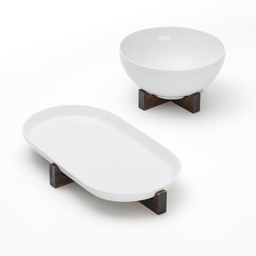 IKEA - IKEA 365+, servis standı, akasya, 16x16 cm