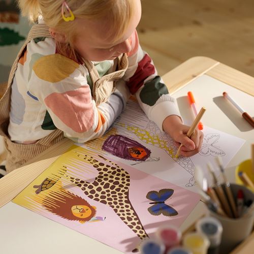IKEA - SANDLÖPARE, aktivite kitabı, çok renkli