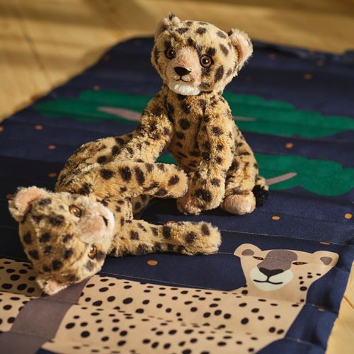 IKEA - SANDLÖPARE, yumuşak oyuncak, bej, 24 cm