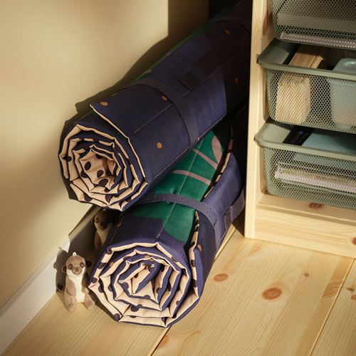IKEA - SANDLÖPARE, kapitone mat, koyu mavi, 60x140 cm