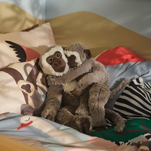 IKEA - SANDLÖPARE, yumuşak oyuncak, gri, 32 cm