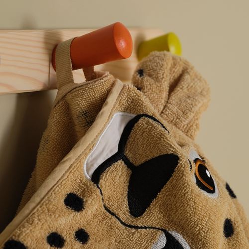 IKEA - SANDLÖPARE, çocuk banyo havlusu, açık kahverengi