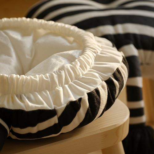 IKEA - SANDLÖPARE, minder, siyah-beyaz, 38 cm