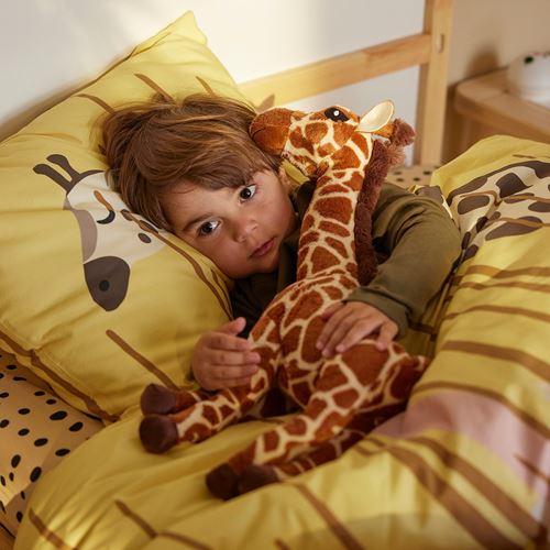 IKEA - SANDLÖPARE, yumuşak oyuncak, kahverengi, 45 cm