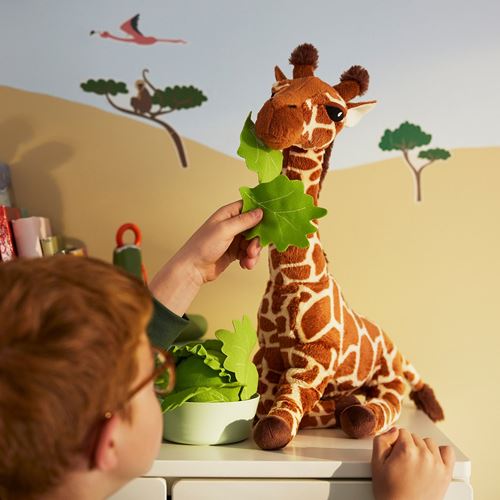 IKEA - SANDLÖPARE, yumuşak oyuncak, kahverengi, 45 cm