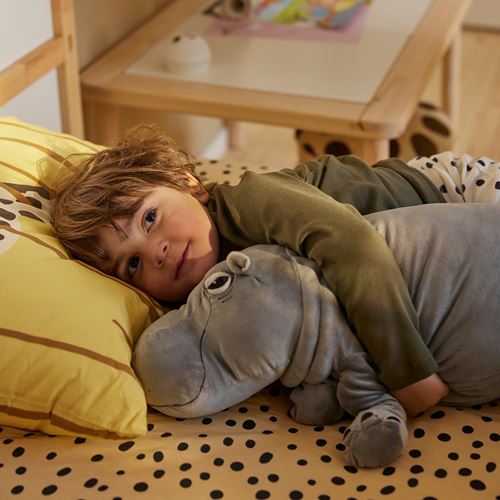 IKEA - SANDLÖPARE, yumuşak oyuncak, gri, 56 cm