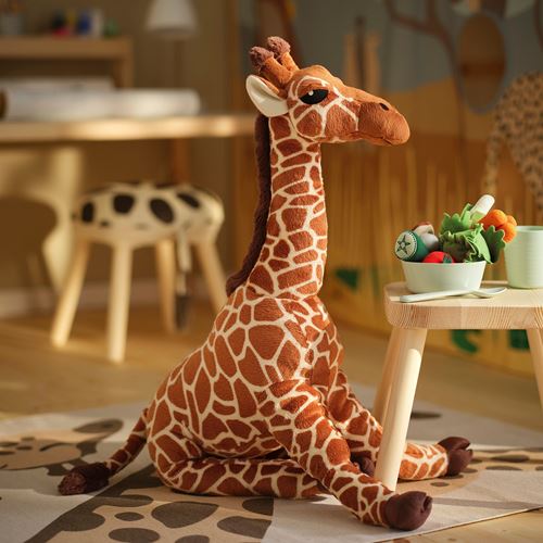 IKEA - SANDLÖPARE, yumuşak oyuncak, kahverengi, 70 cm