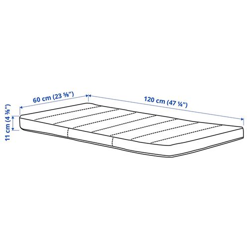 IKEA - DRÖMMANDE, mattress for cot, 60x120 cm