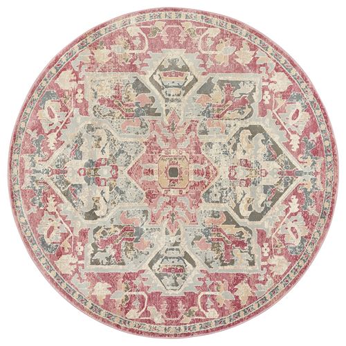 IKEA - JARNVAG, tumbled rug, pink-beige, 195 cm