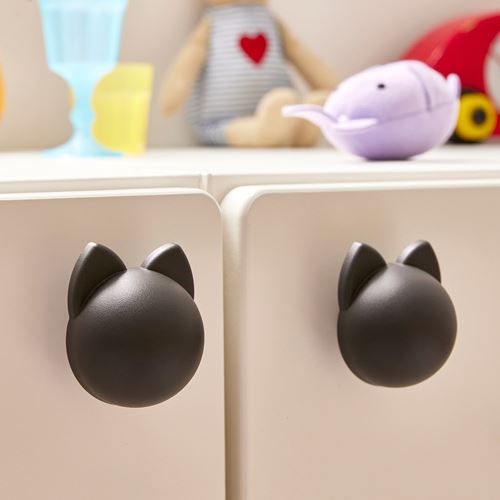 IKEA - GREJSIMOJS, topuz, antrasit, 38 mm