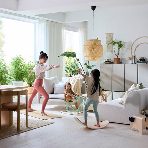 IKEA - GREJSIMOJS, aktivite oyuncağı, huş-yeşil, 30x43x78 cm