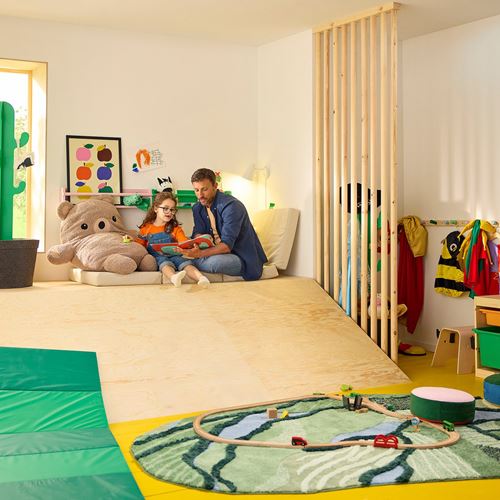 IKEA - GREJSIMOJS, yumuşak oyuncak, bej, 100 cm