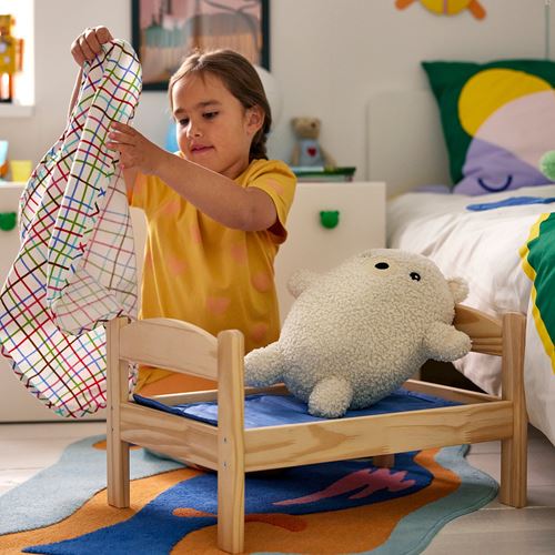 IKEA - GREJSIMOJS, yumuşak oyuncak, kırık beyaz, 38 cm