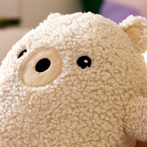 IKEA - GREJSIMOJS, yumuşak oyuncak, kırık beyaz, 38 cm