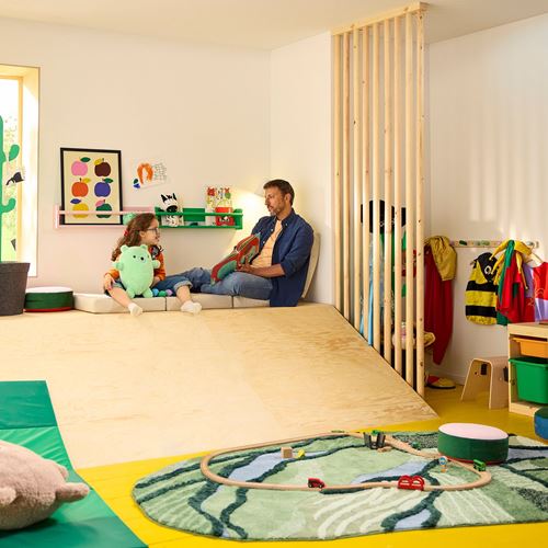 IKEA - GREJSIMOJS, yumuşak oyuncak, yeşil, 38 cm