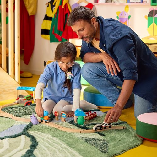 IKEA - GREJSIMOJS, yumuşak oyuncak, çok renkli