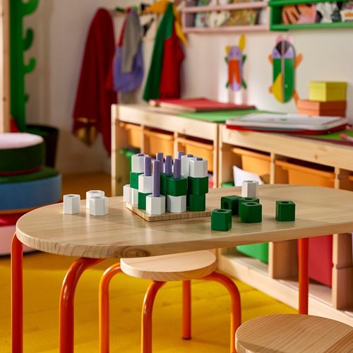 IKEA - GREJSIMOJS, masa oyunu, çok renkli, 15x15 cm