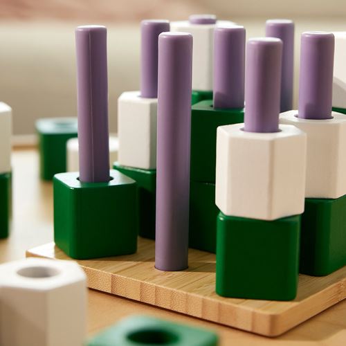 IKEA - GREJSIMOJS, masa oyunu, çok renkli, 15x15 cm