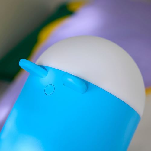 IKEA - GREJSIMOJS, çocuk masa lambası, mavi, 27x30 cm