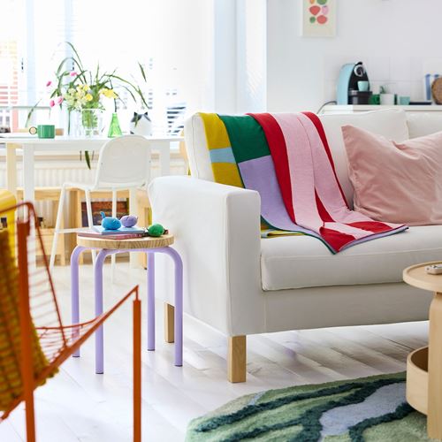 IKEA - GREJSIMOJS, çocuk battaniyesi, çok renkli, 130x170 cm