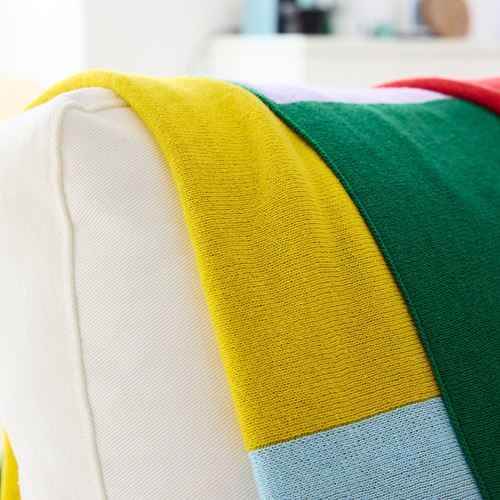 IKEA - GREJSIMOJS, çocuk battaniyesi, çok renkli, 130x170 cm