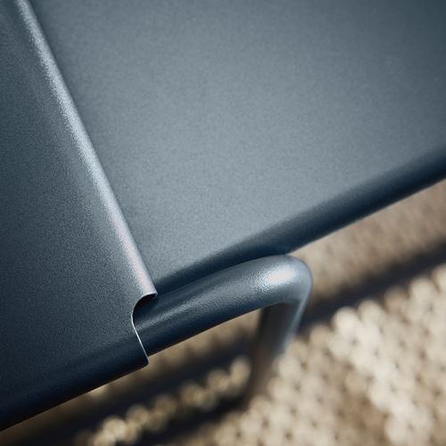 IKEA - GRYTSHOLM, garden pedestal table, blue/black