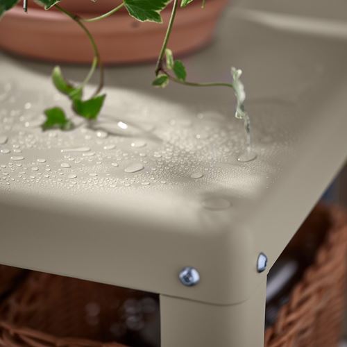 IKEA - KOLBJÖRN, dış mekan raf ünitesi, bej, 80x45 cm