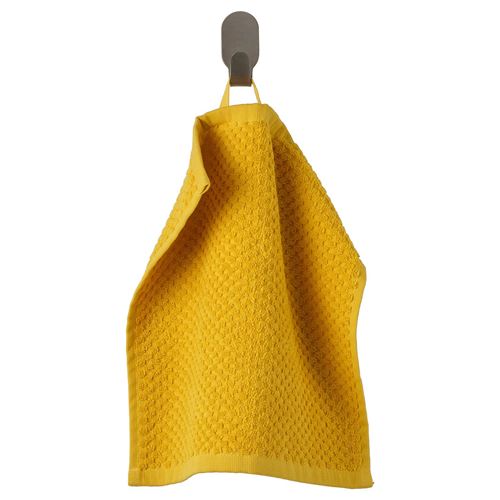 IKEA - GULVIAL, hand towel, yellow, 30x30 cm