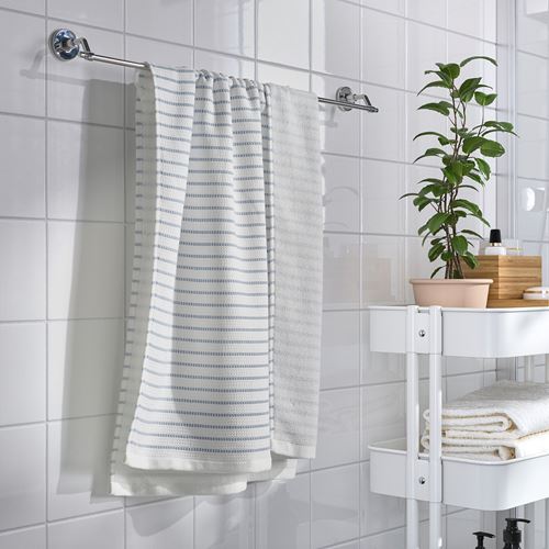 IKEA - BROKGINST, banyo havlusu, beyaz, 70x140 cm
