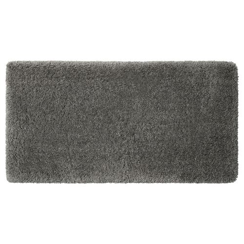 IKEA - ALMTJARN, bath mat, dark grey, 60x120 cm