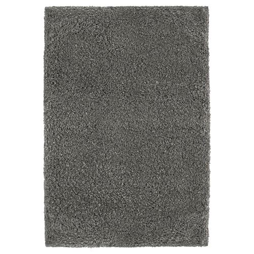 IKEA - ALMTJARN, bath mat, dark grey, 60x90 cm
