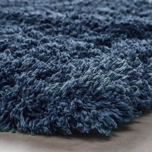 IKEA - ALMTJARN, pedestal mat, dark blue, 55x60 cm