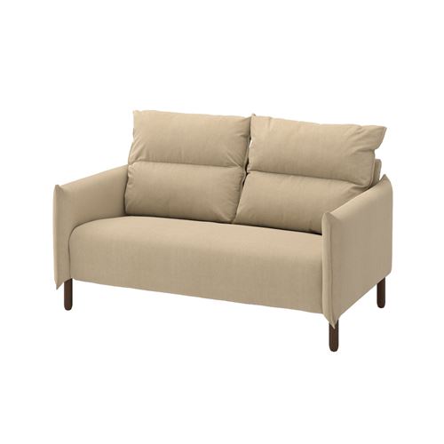 IKEA - MANNARP, 2-seat sofa, saxemara grey-beige