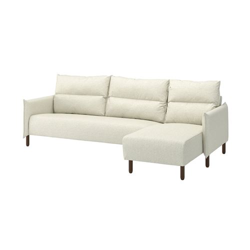 4-seat sofa with chaise longue
