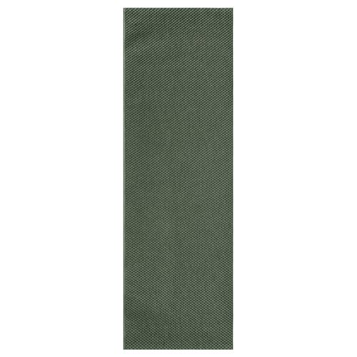 IKEA - MORUM, runner rug, dark green, 80x250 cm
