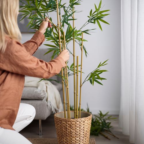 IKEA - FEJKA, artificial plant, green, 21 cm