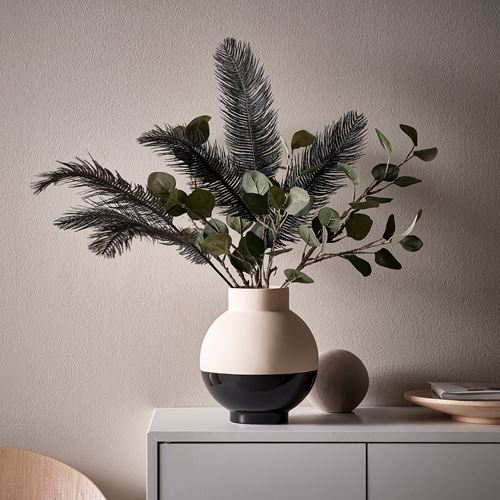 IKEA - SMYCKA, artificial flower, black, 65 cm