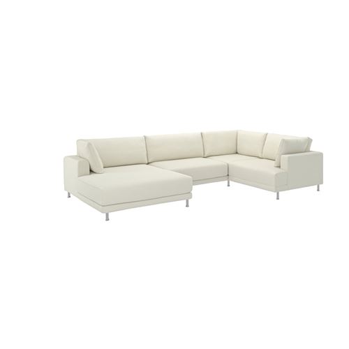 IKEA - UPPAKRA, 4.5-seater corner sofa with chaise lounge, Axvall off-white