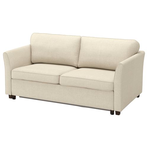 IKEA - EKHOLMA, 2-seat sofa-bed, kilanda light beige
