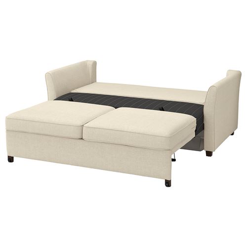 IKEA - EKHOLMA, 2-seat sofa-bed, kilanda light beige