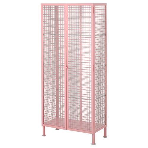 IKEA - IKEA PS 2026, vitrin, açık pembe, 73x36x160 cm