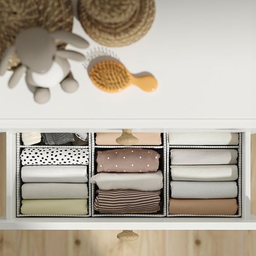 IKEA - LASTARE, chest of 4 drawers, white, 60x42x100 cm