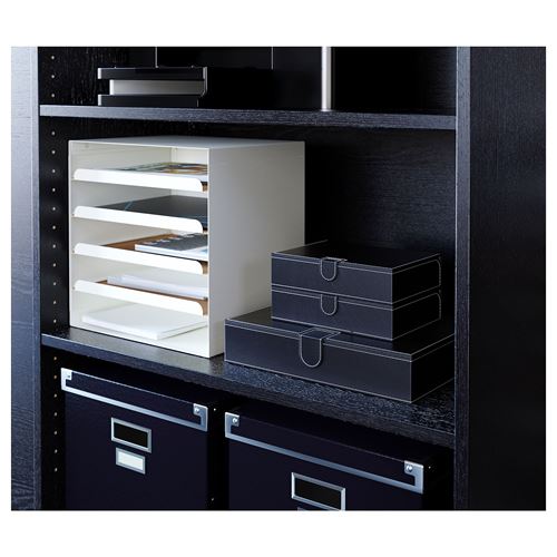 IKEA - KVISSLE, evrak rafı, beyaz, 32x25x32 cm