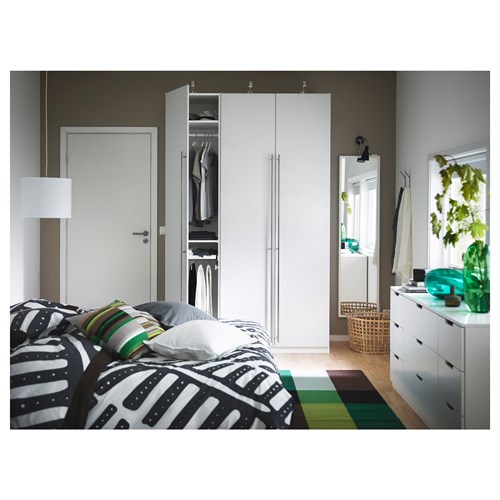 IKEA - VINTERBRO, gardırop kapağı, beyaz, 50x229 cm