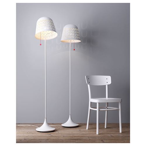 IKEA - IDOLF, wooden chair, white