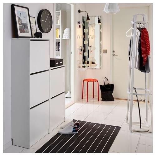 IKEA - MARIUS, tabure, kırmızı, 45 cm